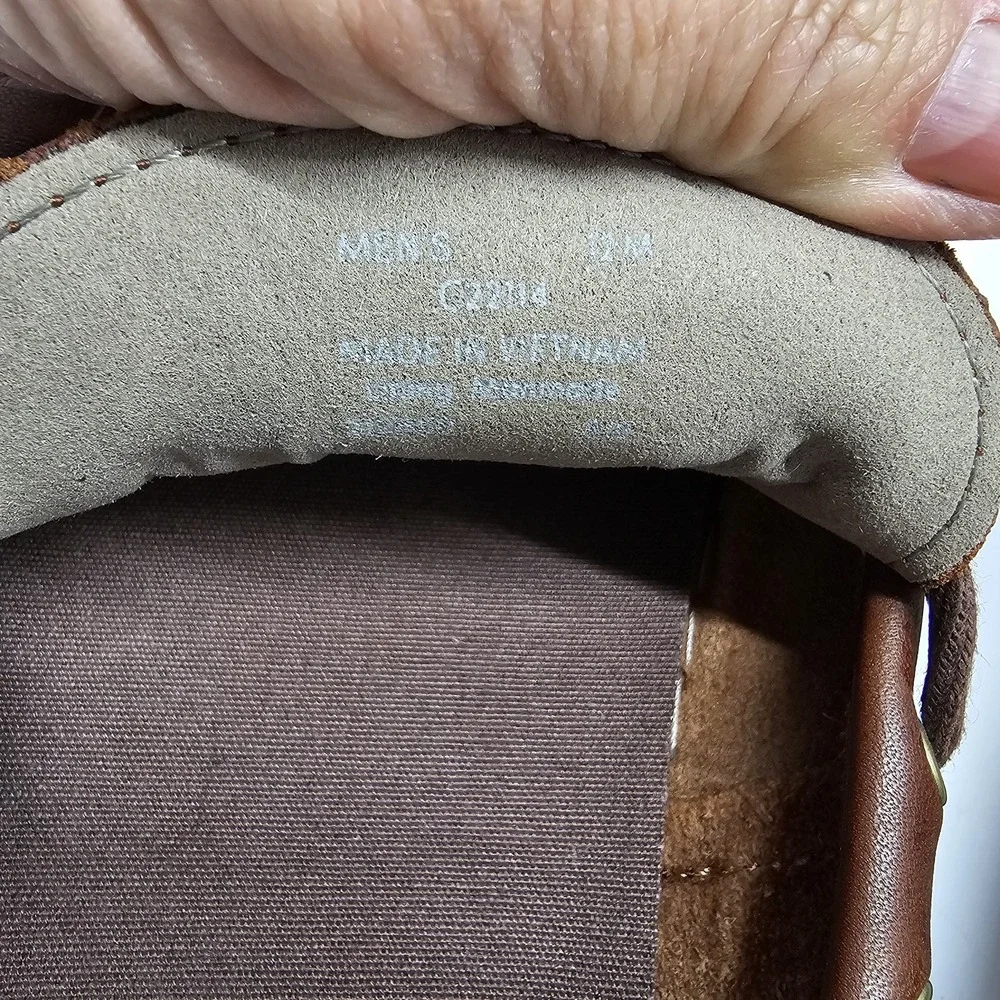 Cole Haan Shoes Mens 12 M Brown Leather Boat Moc Toe Casual Comfort Nautical
